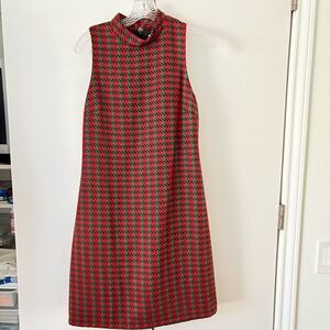Julie Brown New York Christmas Houndstooth Dress